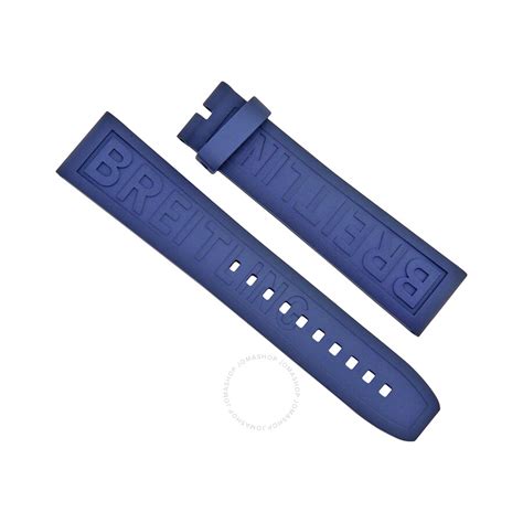 breitling replacement rubber strap|breitling 20mm rubber strap blue.